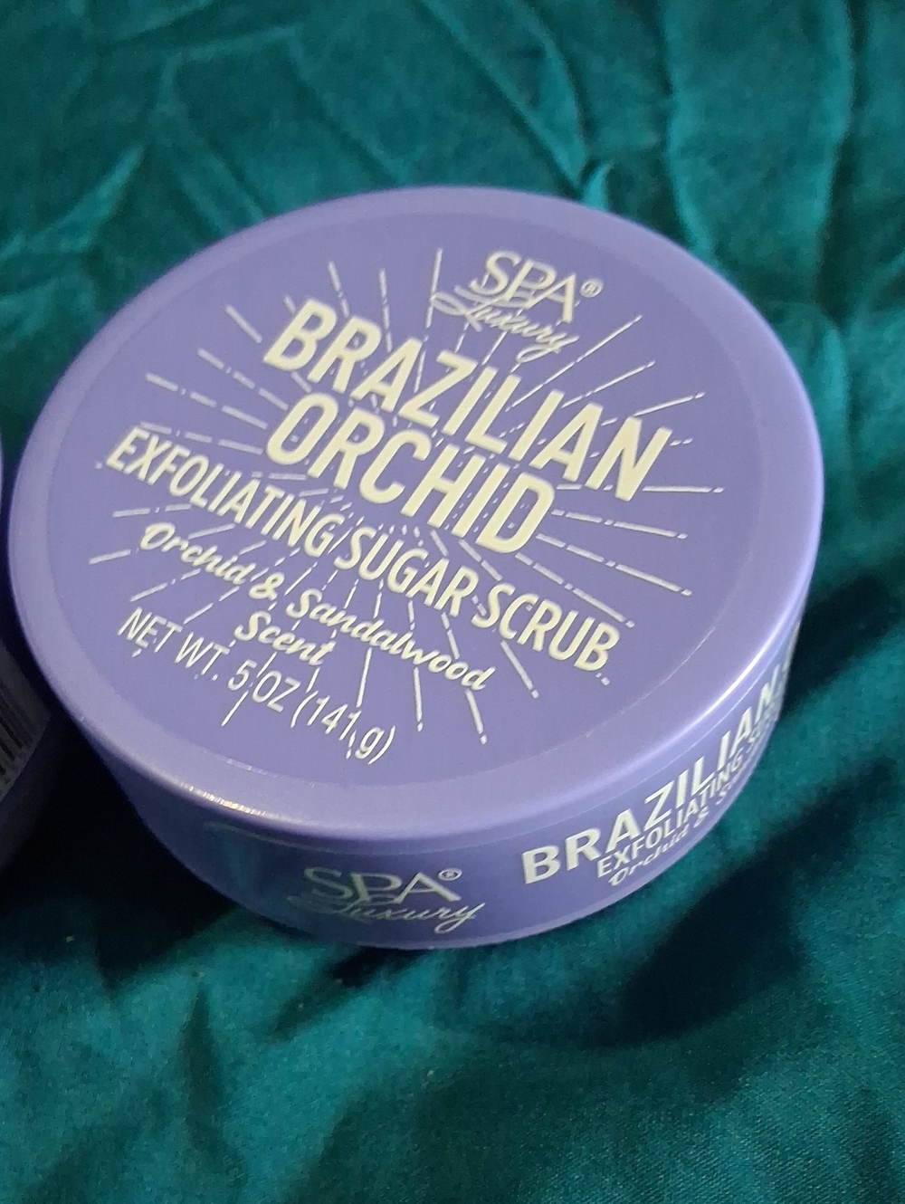 SPA Luxury Brazilian Orchid Exfoliating Sugar Scrub - PurpleYOU GET 2. NWT